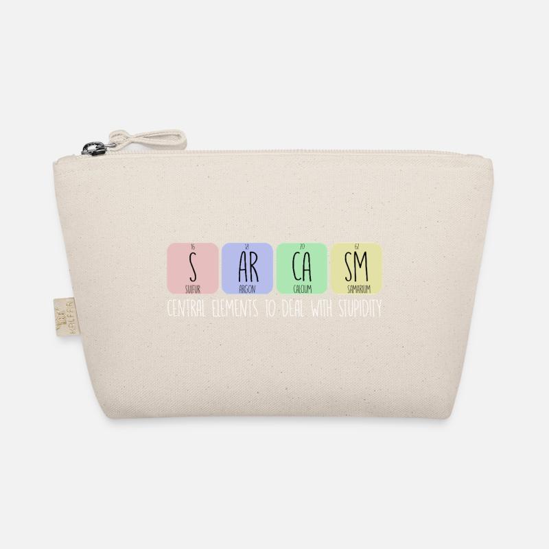 Central elements to deal with stupidity Organic Pouch
