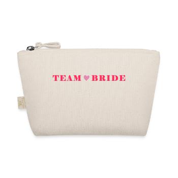 team bride - Bio-Täschchen - Natur - Vorne