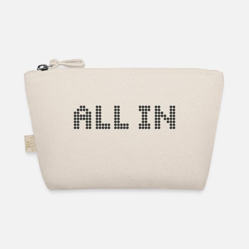 ALL IN - Alles oder nichts Bio-Täschchen