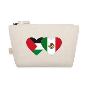 Palestine Mexique Drapeau Coeur - Trousse biologique - nature - Devant