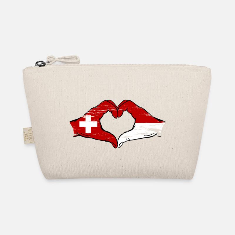 Suisse Monaco Drapeau Aiguilles Coeur Utilisé Trousse biologique