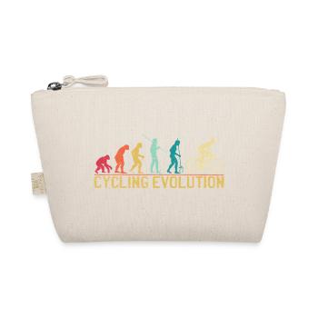Cycling Evolution Artistic Illustration - Organic Pouch - nature - Front