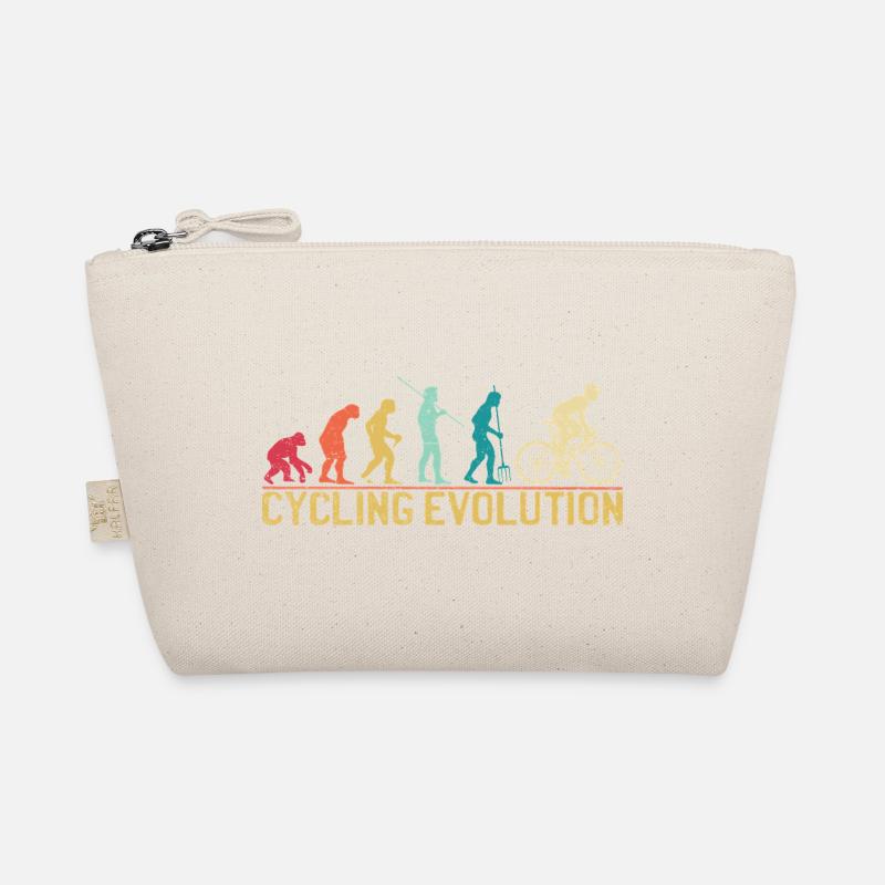 Illustration artistique de l'évolution du cyclisme - Trousse biologique - nature