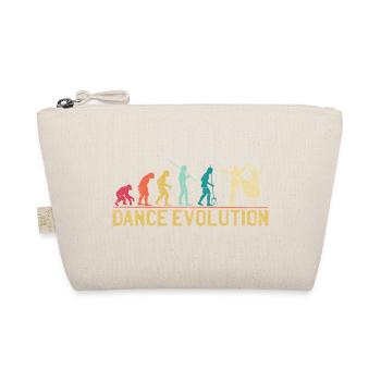 Tanz-Evolution-Silhouette-Design - Bio-Täschchen - Natur - Vorne