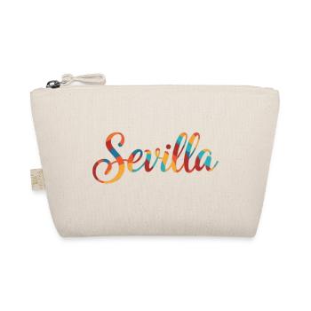 Seville Rainbow Script - Organic Pouch - nature - Front