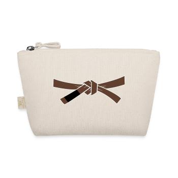 Ceinture marron - Ceinture marron - Trousse biologique - nature - Devant