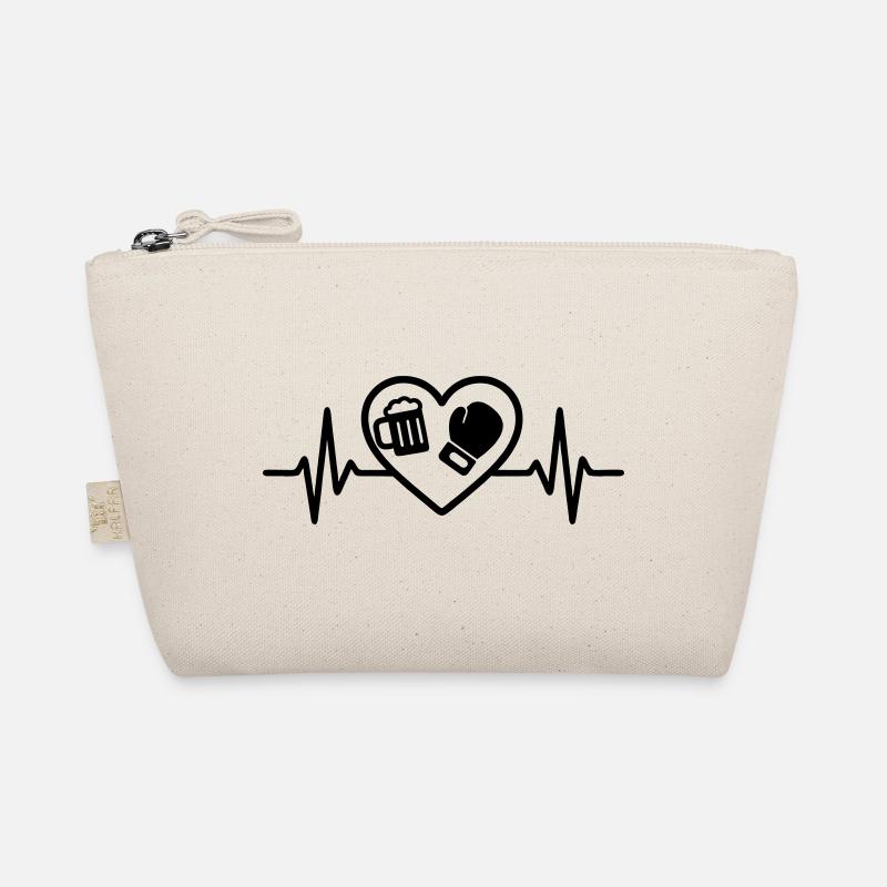 Herz Boxen Bier Bio-Täschchen