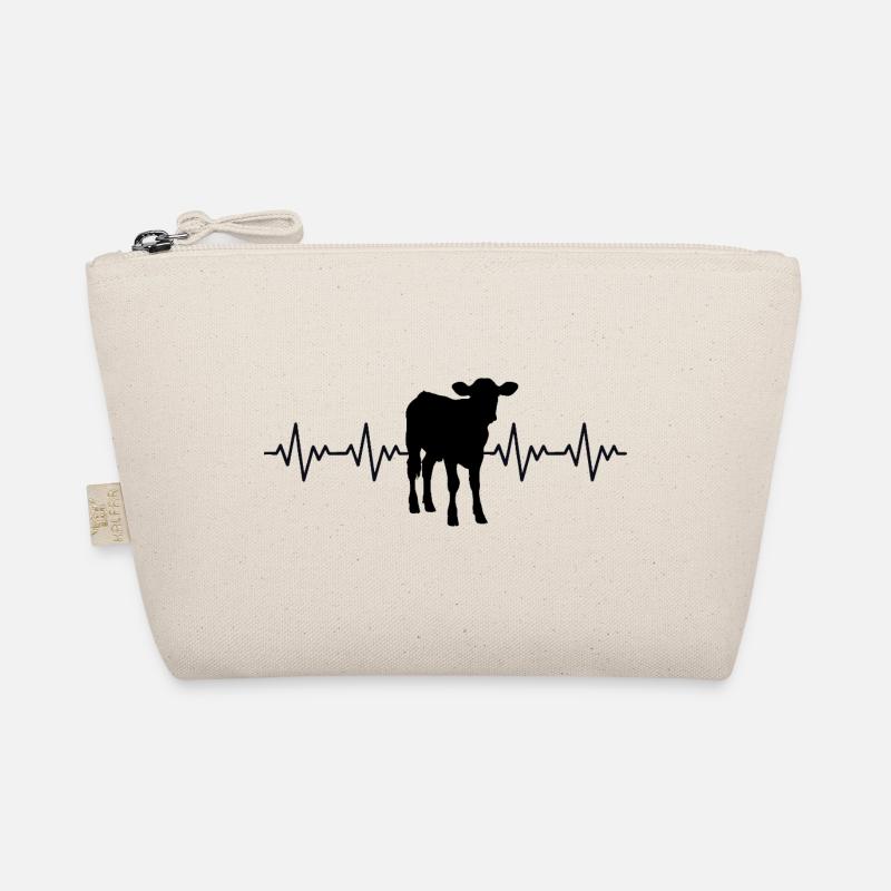 Bauer Calf ECG Heartbeat Organic Pouch