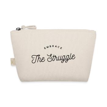 Embrasse la lutte - Motivation Retro Black - Trousse biologique - nature - Devant