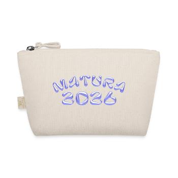 Matura 2026 Neon Blue - Organic Pouch - nature - Front