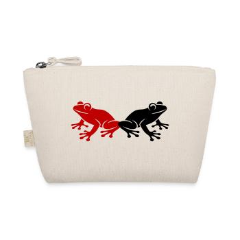 Frog Toad - Organic Pouch - nature - Front