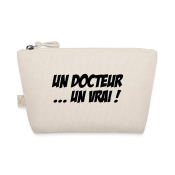 Un docteur un vrai humour profession médicale - Trousse biologique - nature - Devant