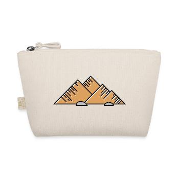 Berge Mountains icon - Bio-Täschchen - Natur - Vorne