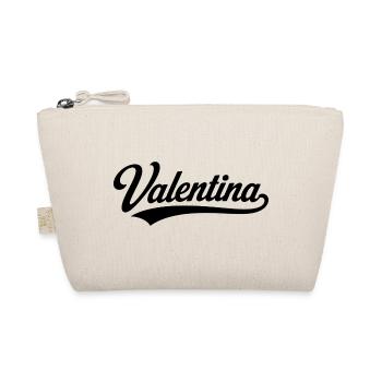 Nom de Valentina : premier nom famille - Trousse biologique - nature - Devant