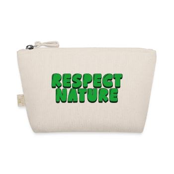 Respect Nature  - Organic Pouch - nature - Front
