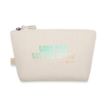 Bonne mère : évasion : Drôle, paroles de maman, design - Trousse biologique - nature - Devant