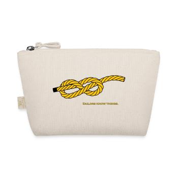 Eight Knots - Knot Ship Captain Sailing Anchor - Organic Pouch - nature - Front