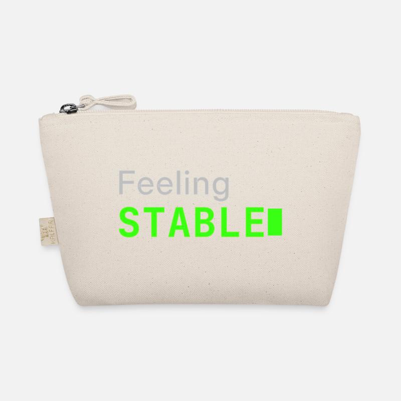 Feeling Stable | Developer mood - Organic Pouch - nature