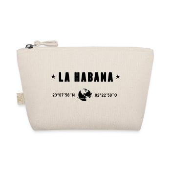 La Habana Cuba Coordinates Globe - Organic Pouch - nature - Front