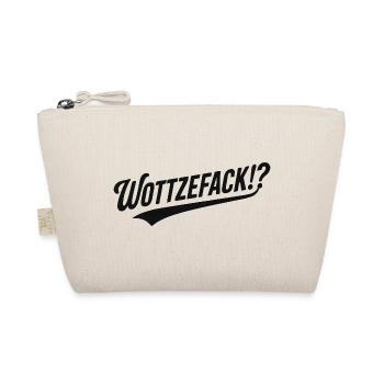 Wottzefack Humor Spruch Lustig Witzig Geschenkidee - Bio-Täschchen - Natur - Vorne