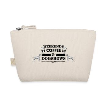 Weekends - Coffee - Dogshows - Bio-Täschchen - Natur - Vorne