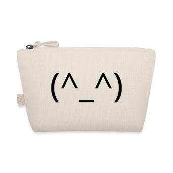Joyeux Classique du Sourire des Émoticônes (^_^) - Trousse biologique - nature - Devant
