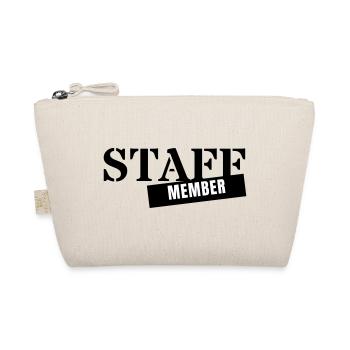 Staff Member - Team Personal Event Employee - Organic Pouch - nature - Front