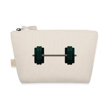 Barbell Dumbbell - Organic Pouch - nature - Front