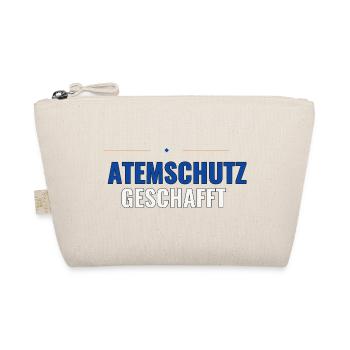Jugendfeuerwehr Shirt – Atemschutz geschafft - Bio-Täschchen - Natur - Vorne