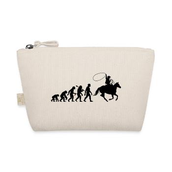 Cowboy Evolution Western Stil Rodeo Lassowerfer - Bio-Täschchen - Natur - Vorne