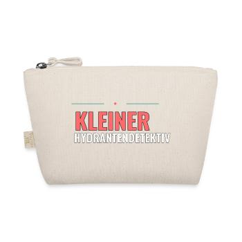 Kleiner Hydrantendetektiv – Kinder T‑Shirt - Bio-Täschchen - Natur - Vorne