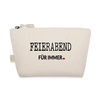 Ruhestand Rente Feierabend - Bio-Täschchen - Natur - Vorne