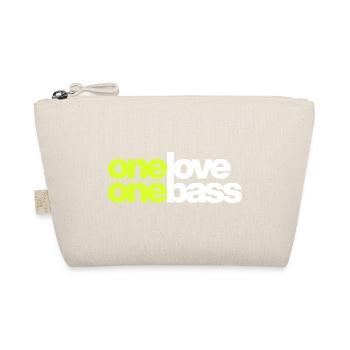 One Love One Bass - Bio-Täschchen - Natur - Vorne