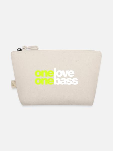 One Love One Bass - Bio-Täschchen - Natur