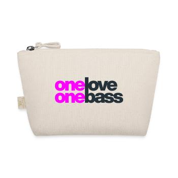 One Love One Bass - Bio-Täschchen - Natur - Vorne