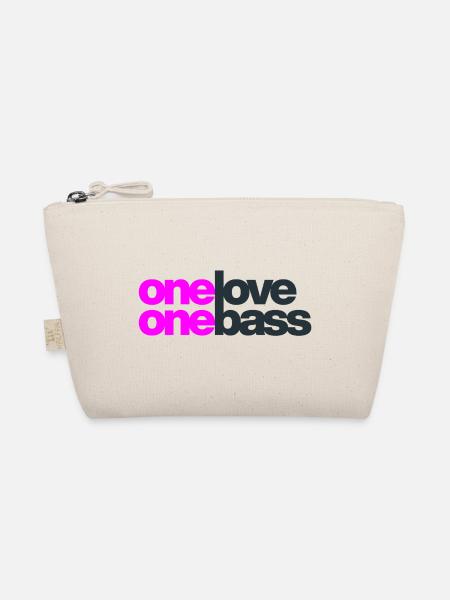 One Love One Bass - Bio-Täschchen - Natur