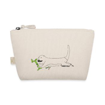otter with balloons - Organic Pouch - nature - Front