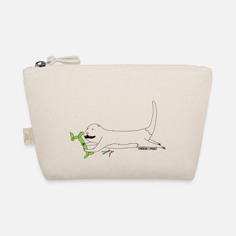 Otter mit Luftballons Bio-Täschchen