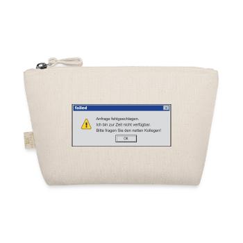 Error_Message - Bio-Täschchen - Natur - Vorne