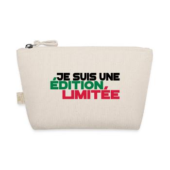 je suis une édition limitée,message,drôle - Trousse biologique - nature - Devant