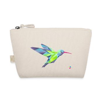 AD Geometric Hummingbird - Bio-Täschchen - Natur - Vorne