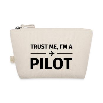 Trust me I'm an Pilot - Trousse biologique - nature - Devant
