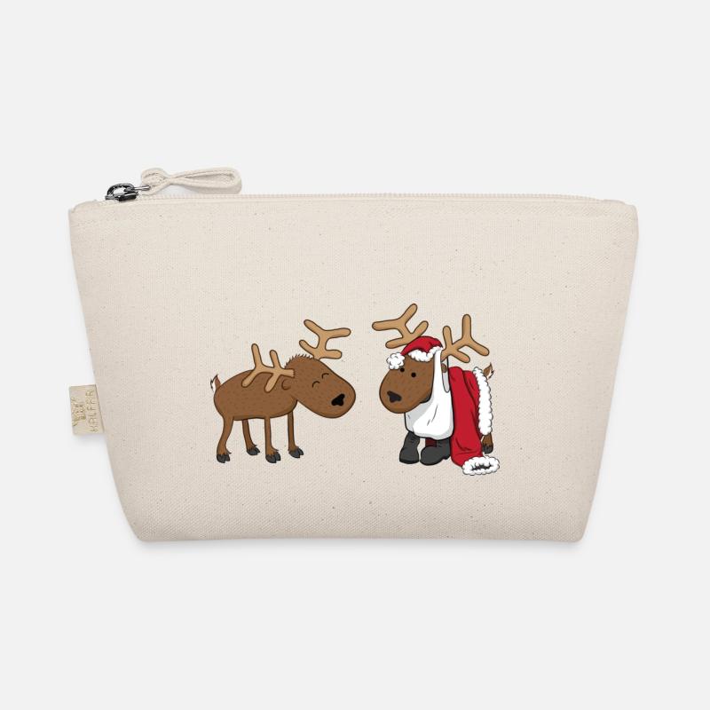 reindeer fun Organic Pouch
