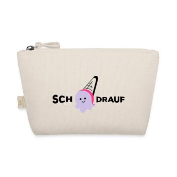Cool T-Shirt Scheis drauf - Bio-Täschchen - Natur - Vorne