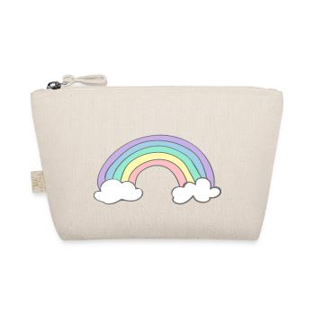 Regenbogen - Bio-Täschchen - Natur - Vorne