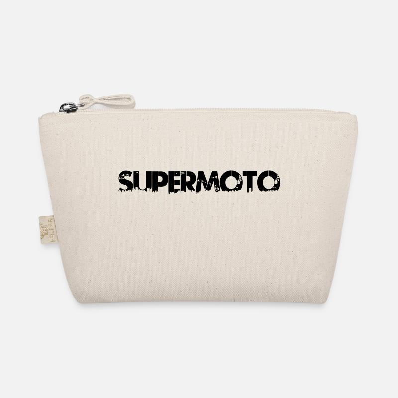 Supermoto Schriftzug Bio-Täschchen