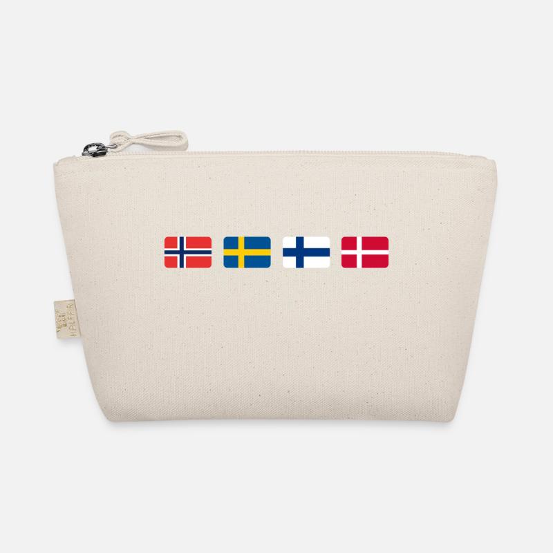 SCANDINAVIAN FLAGS Organic Pouch