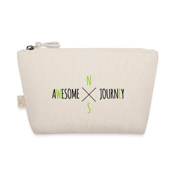Awesome Journey - T-shirt de voyage (roadtrip) - Trousse biologique - nature - Devant