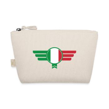 Italie Italia Insignia Drapeau - Trousse biologique - nature - Devant