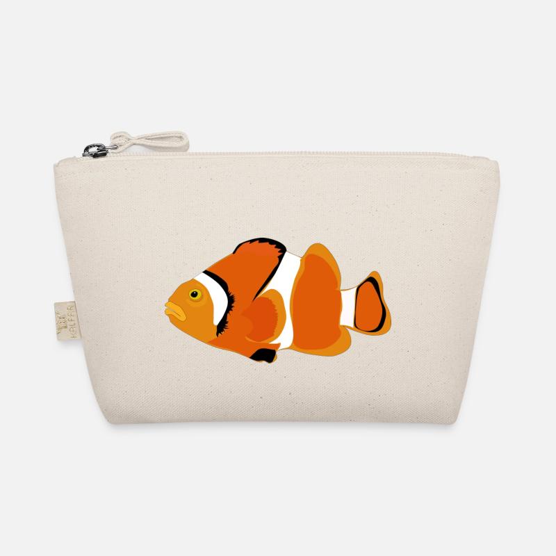 Clownfisch - Bio-Täschchen - Natur